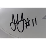 Julio Jones Autographed Atlanta Falcons Logo Football Beckett Witness 56461
