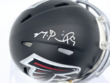 Michael Penix Jr. Autographed Falcons Mini Helmet Beckett Witness 2W906733