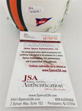 Russell Maryland "2x Natl Champ" Signed Miami Hurricanes Mini Helmet (JSA COA)