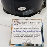 Dennis Gentry Signed Chicago Bears Super Bowl XX Mini Helmet (Schwartz COA)