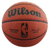 Magic Johnson, Larry Bird & Julius "Dr. J." Erving Signed Wilson Basketball BAS