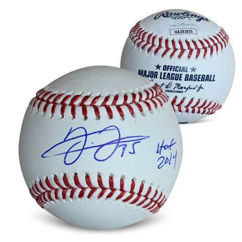 Frank Thomas Autographed Hall of Fame HOF 2014 Signed MLB Baseball JSA COA