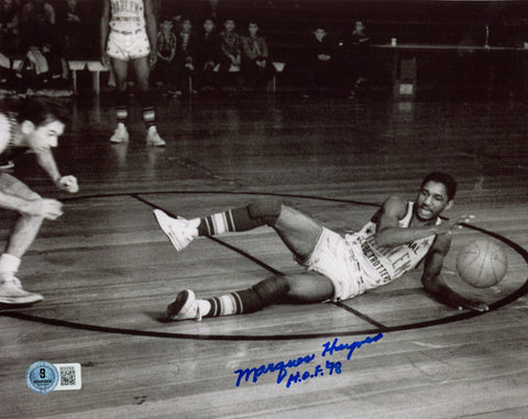 Marques Haynes Autographed Harlem Globetrotters 8x10 Photo HOF Beckett 57347