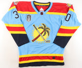 Spencer Knight Signed Florida Panthers Jersey (JSA COA) 2024 Stanley Cup Champ