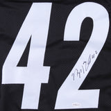 Morgan Burnett Signed Steelers Jersey (TSE COA) Pittsburgh Strong Safety