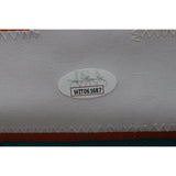 Dan Marino Autographed/Signed Pro Style size XL Teal Jersey JSA 50303