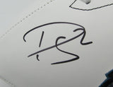 Darius Slay Autographed White Philadelphia Eagles Logo Football JSA 183554