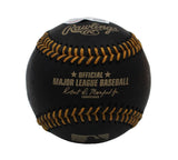 Mariano Rivera Signed New York Yankees Rawlings OML Black Ball - Sandman