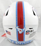 Nico Collins Kayshon Boutte Signed Texans F/S Rivalries Speedflex Helmet Beckett