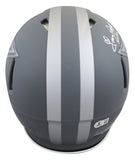 Cowboys Staubach, Dorsett & Pearson Signed Slate F/S Speed Proline Helmet BAS W