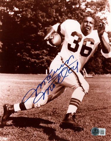 Marion Motley Autographed Cleveland Browns 8x10 Photo Beckett 45108