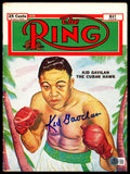 Kid Gavilan Autographed Signed Ring Magazine Beckett BAS QR #BM37210