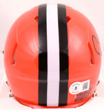 Bernie Kosar Signed Cleveland Browns 75-05 Speed Mini Helmet - Beckett W Holo