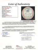 Dodgers Sandy Koufax Cy Young 1963, 1965, 1966 Signed Oml Baseball JSA #XX26864