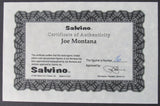 Joe Montana HOF 1992 Chiefs Salvino Signed/Autographed Figurine #16 w/Box 205075