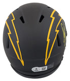 Chargers Antonio Gates Authentic Signed Eclipse Speed Mini Helmet BAS Witnessed