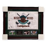 Chevy Chase "Caddyshack" Signed Autographed Bushwood Golf Flag Framed to 23x30