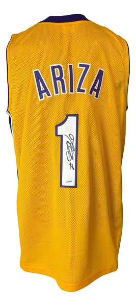 Trevor Ariza Signed Los Angeles Lakers Jersey (UDA) 2009 NBA Champion / Forward