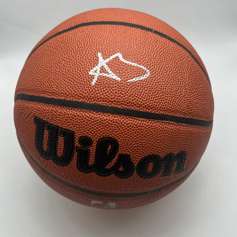 Alex Sarr Washington Wizards Signed Basketball BAS Autographed