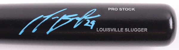 Michael Busch Signed Louisville Slugger Bat (Beckett) Chicago Cubs 1st Baseman
