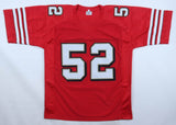 Patrick Willis Signed San Francisco 49ers Jersey (Beckett) 7xPro Bowl Linebacker