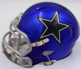 Leighton Vander Esch Autographed Blue Flash Mini Helmet Cowboys Fanatics B788846