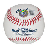 Chipper Jones Autographed/Signed Atlanta Braves Baseball Beckett 40575