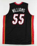 Jason Williams Signed Miami Heat Custom White Chocolate Jersey (PSA COA)