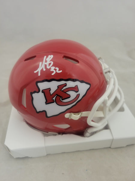 NICK BOLTON SIGNED KANSAS CITY CHIEFS SPEED MINI HELMET BECKETT QR