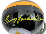 Terry Bradshaw Steelers Signed Suspension Full Size Replica Helmet JSA 132160