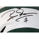 Boomer Esiason Autographed New York Jets F/S TB Helmet Beckett Witness 50931