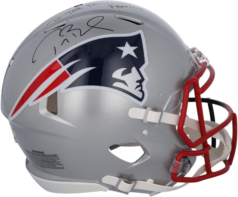 Autographed Tom Brady Buccaneers Helmet Fanatics Authentic COA Item#13126145