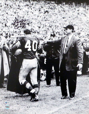 Howard "Hopalong" Cassidy Autographed 16x20 Photo Ohio State Beckett V06743