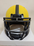 ROMAN WILSON SIGNED PITTSBURGH STEELERS RAVE SPEED MINI HELMET BECKETT QR
