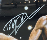 Dolph Lundgren Signed Framed 16x20 Rocky IV Punch Photo PSA ITP
