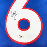 Julius Erving Signed Jersey PSA/DNA Philidelphia 76ers Autographed Sixers