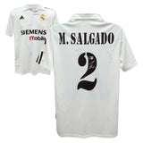 Michel Salgado Signed Real Madrid Soccer Jersey #2 with Beckett COA