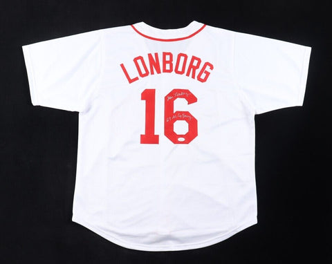 Jim Lonborg Signed Boston Red Sox Jersey Inscribed "67 AL CY Young" (JSA COA)