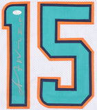 Albert Wilson Signed Miami Dolphins White Jersey (JSA COA) All Pro Wide Receiver