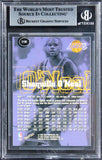 Lakers Shaquille O'Neal Signed 1997 Skybox Premium #116 Card BAS Slabbed