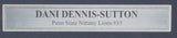 Dani Dennis-Sutton Signed/Inscribed 11x14 Framed Photo Penn State JSA 195729