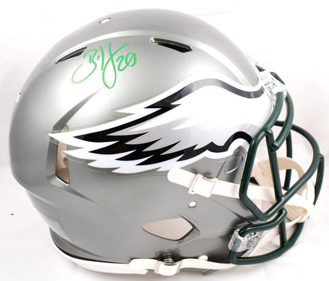 Brian Dawkins Autographed Eagles F/S Flash Speed Authentic Helmet-Beckett W Holo