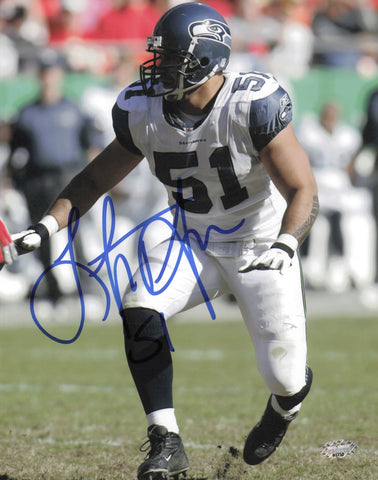 Lofa Tatupa Autographed Signed 8x10 Photo Seattle Seahawks MCS Holo #63258