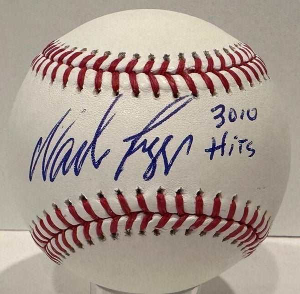 Red Sox Hall of Famer WADE BOGGS Signed Official MLB Baseball AUTO w/ 3010 - BAS