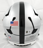Brock Bowers Autographed Las Vegas Raiders F/S Axiom Helmet - Beckett W Holo