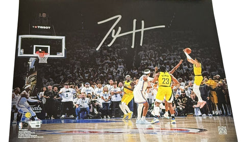 Tyrese Haliburton Autographed/Signed Indiana Pacers 16x20 Photo Fanatics 54391