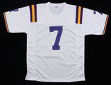Leonard Fournette Signed LSU Tigers Jersey (PA COA) Tampa Bay Buccaneers R.B.