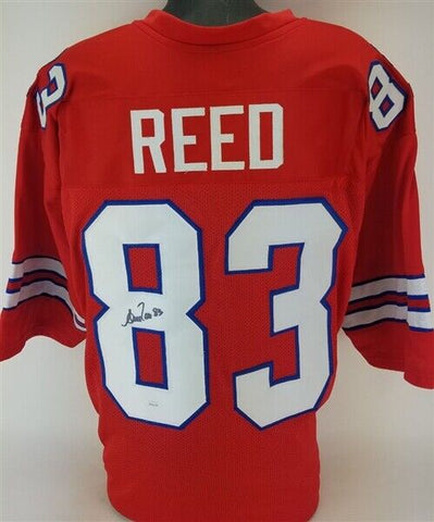 Andre Reed Signed Buffalo Bills Jersey (JSA) 7xPro Bowl (1988-1994) NFL HOF 2006
