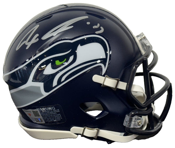 Jaxon Smith Njigba Signed Seattle Seahawks Mini Helmet Auto Fanatics COA
