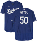 Mookie Betts Autographed Los Angeles Dodgers Authentic Nike Jersey Fanatics